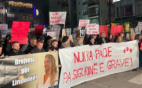 Nis protesta në Prishtinë marrin pjesë edhe familjarët e Liridona