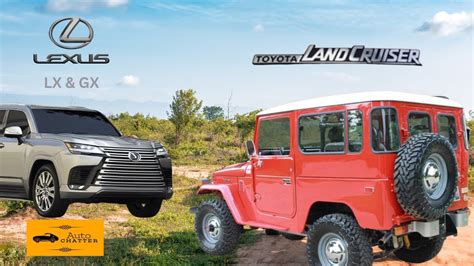 Toyota Landcruiser And Lexus LX GX Built To Get You There And Get You