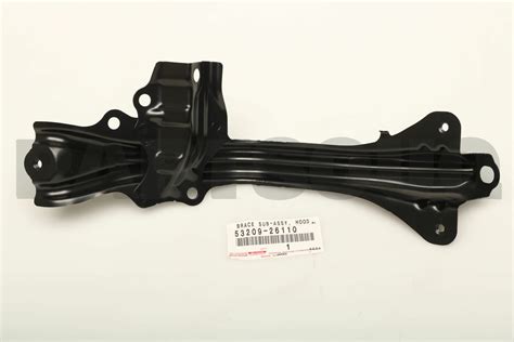 Genuine Toyota Brace Sub Assy Hood Lock Support