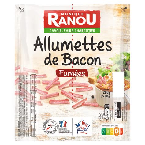 Monique Ranou Allumettes Bacon Fum