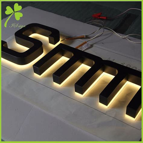 Internally Lit Sign Outdoor Illuminated Lighted Signs Letters Custom