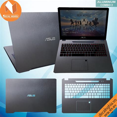 Aluminum Dán Laptop Asus F570z