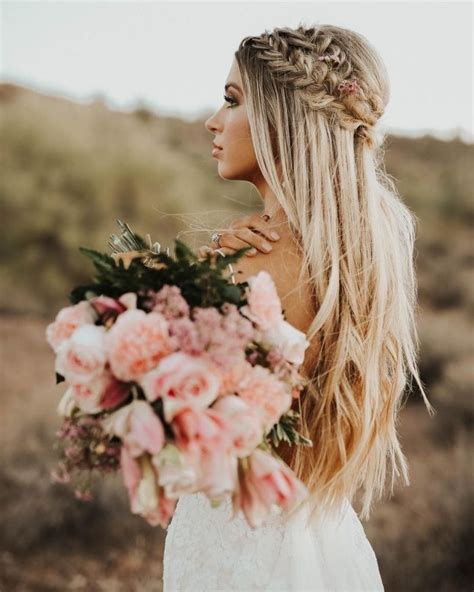 Plus De Id Es De Coiffure De Mariage Pour Cheveux Longs Super