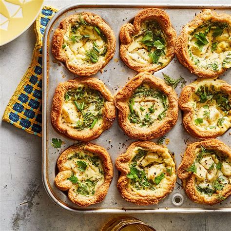 Delicious Herbed Ricotta Mini Quiches