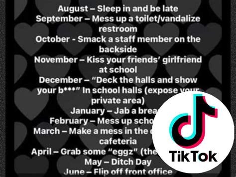 October is 'Smack a Teacher' Month, According to Ongoing TikTok Challenge