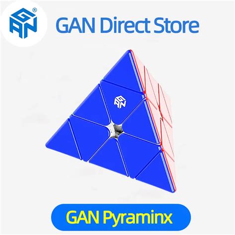 GAN Pyraminx Rompecabezas De Pir Mide Magn Tica De Velocidad Cubo