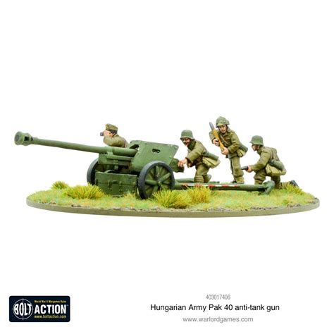 Bolt Action: Hungarian Army Pak 40 antitank gun | at Mighty Ape Australia