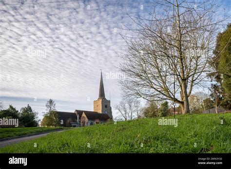 St John The Baptist Church Danbury Stock Photo Alamy