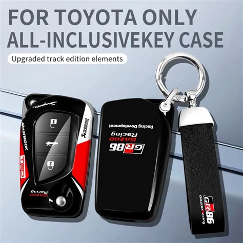 Abs Tpu Auto Sleutel Case Tas Voor Toyota Hilux Auris Corolla Avensis