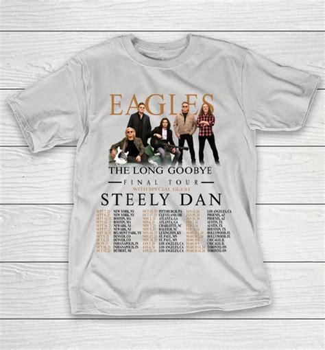 Eagles The Long Goodbye 2023 2024 Tour Shirts WoopyTee