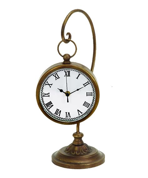 Brass O Ring Hanging Clock Hanging Clock Clock Table Clock