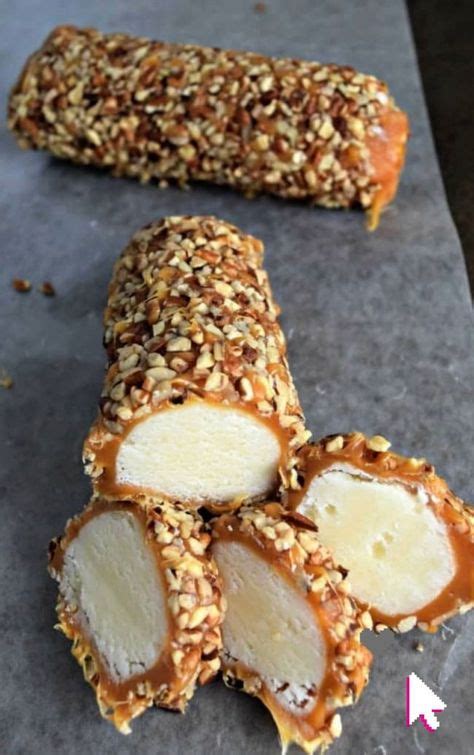 Pecan Log Roll Recipe With Creamy Caramel And Crunchy Pecans