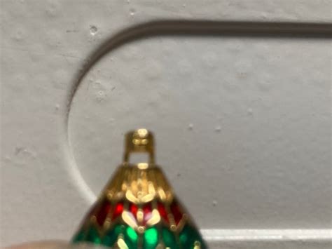 Vintage Enamel Hot Air Balloon Pierced Earrings Hot Gem