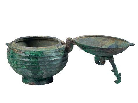 11 Bronze Folding Oil Lamp Ben Janssens Oriental Art