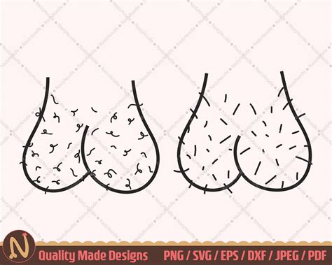 Humorous Scrotum Hairy Balls Testicles Nut Sack Svg Vector 60 Off