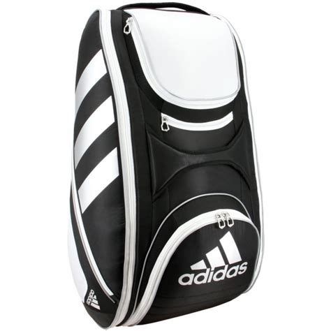 Adidas Tour 12 Racquet Tennis Bag Blackwhitesilver Do It Tennis