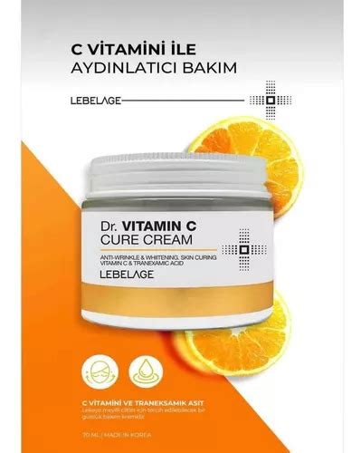 Crema Facial Coreana Vitamina Aclarante Y Revitalizante 3pz