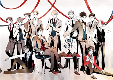 Yuri On Ice Character Ensemble Hd Wallpaper By Amico 1920x1357