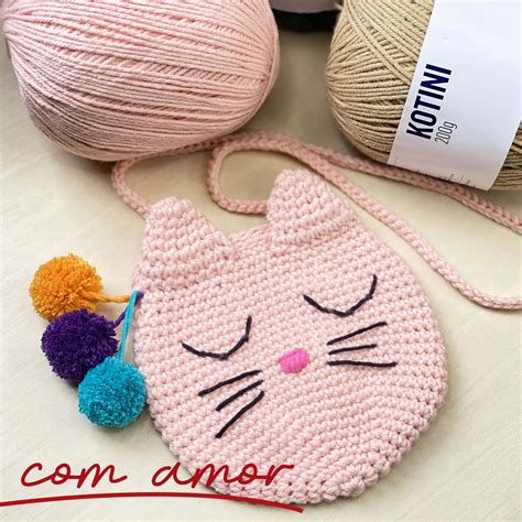 Aprenda A Fazer Uma Linda Bolsa De Crochê Na Técnica Do Amigurumi Kotini