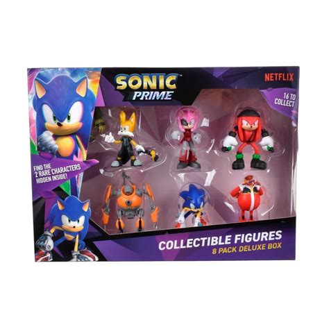 Ripley PACK 8 SONIC PRIME FIGURA ACCION 7CM MODELO ALEATORIO