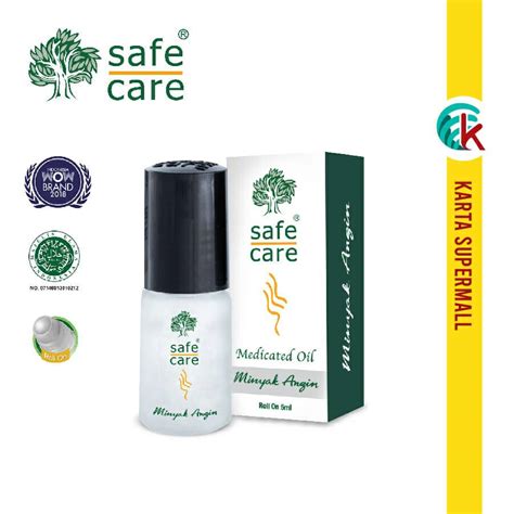 Safe Care Minyak Angin Medicated Oil Roll On 5ml Karta Supermall