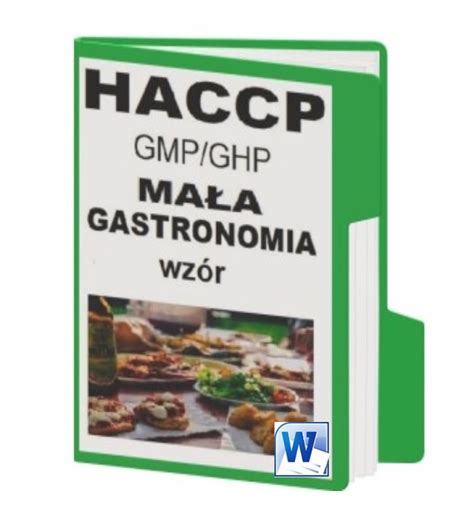 HACCP Mała Gastronomia wzór GMP GHP z Cateringiem