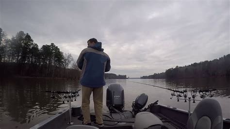 Santee Cooper Lake Marion Crappie Fishing Caught A Few Including A