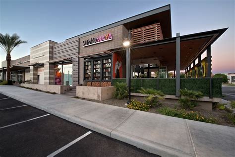 Sumomaya Mexican Asian Kitchenscottsdale Az Restaurant Exterior Design