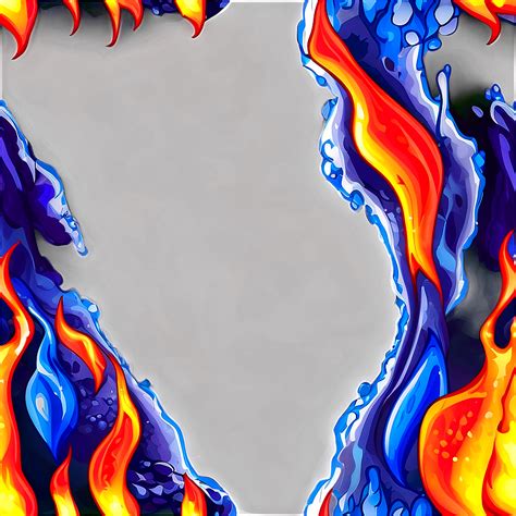 Download Fire And Ice Graphic Png 15