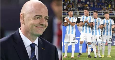 Presidente De La Fifa Confirm La Postulaci N De Argentina Para Ser