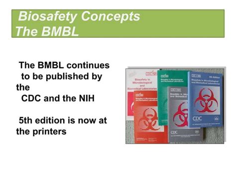 Introduction To Biosafety Ppt