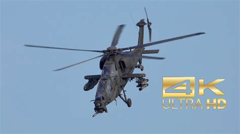 4k Agusta A129 Aw129 Mangusta Aviazione Dellesercito Flying Display