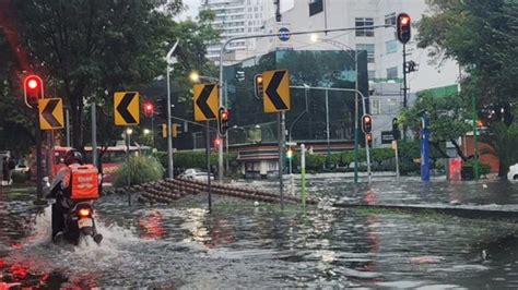 Activan Alerta Roja Por Fuertes Lluvias Y Granizo En Tres Alcald As De