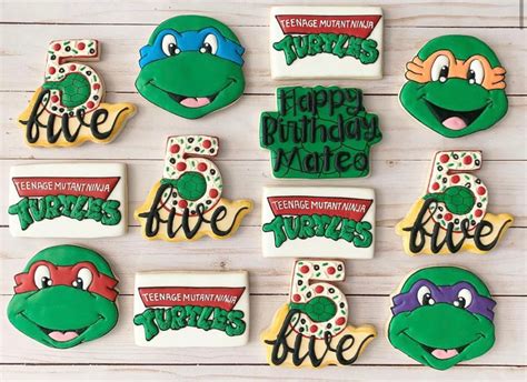 Best Ninja Turtle Cookies Ideas Ninja Turtle Cookies Turtle Cookies