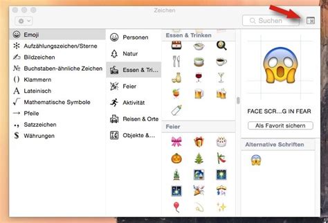 Emojis Smileys Auf Dem Mac Aufrufen