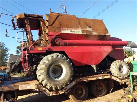 COLHEITADEIRA MASSEY FERGUSON MF 32 SR EMERSON TRATORESPONTA GROSSA