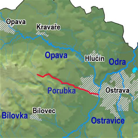 Porubka | Atlas vodních toků povodí Odry