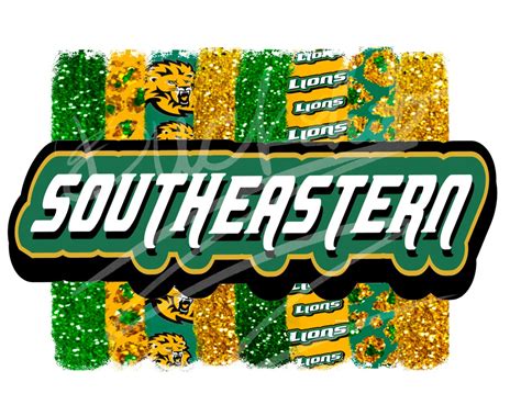 Southeastern Louisiana University Image Transfer just the Background - Etsy