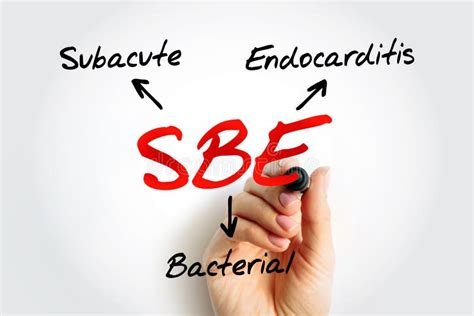 Sbe Subacute Bacterial Endocarditis Type Of Infective Endocarditis