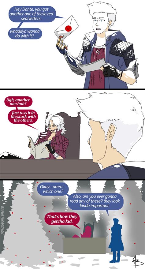 Another Letter [smash] Comic By Me Amostheartman R Devilmaycry