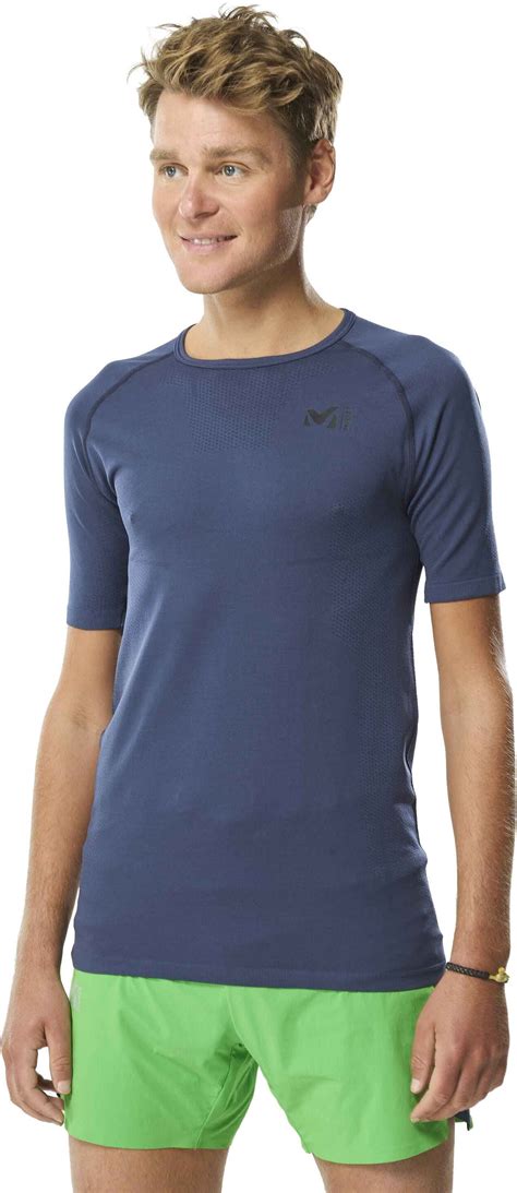 Millet Intense Seam M Saphir Trail Running T Shirts Snowleader