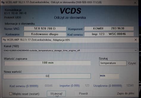 Vcds Tylko Sprawdzone Kodowania I Adaptacje Strona Doposa Anie