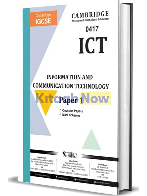 IGCSE ICT 0417 Paper 1 Yearly 2018 2023 KitaabNow