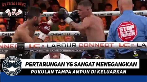 HASIL TINJU DUNIA II Vegas Larfield Vs Albert Nolan II FULL FIGTH YouTube