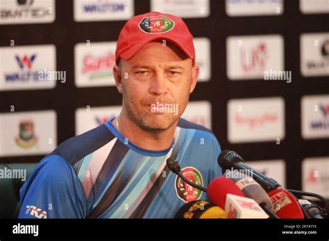 Afghanistan Cricket Team Head Coach Jonathan Trott Attends Pre Match