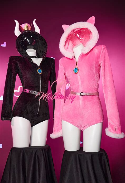 Halloween Plush Homewear Romper And Thigh Socks With Belt And Choker Sexy Lingerie Bodysuit