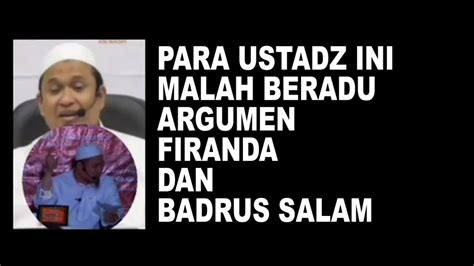 Para Sutadz Wahabi Berbeda Pendapat Tentang Kultum Traweh Youtube