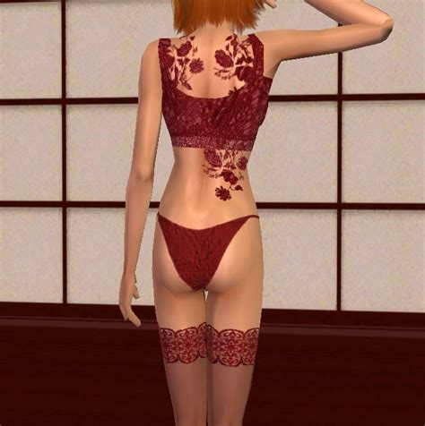 Mod The Sims Forest Lingerie