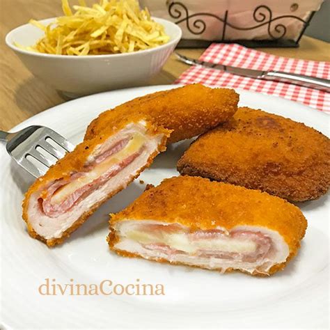 Receta De San Jacobo De Pollo Divina Cocina