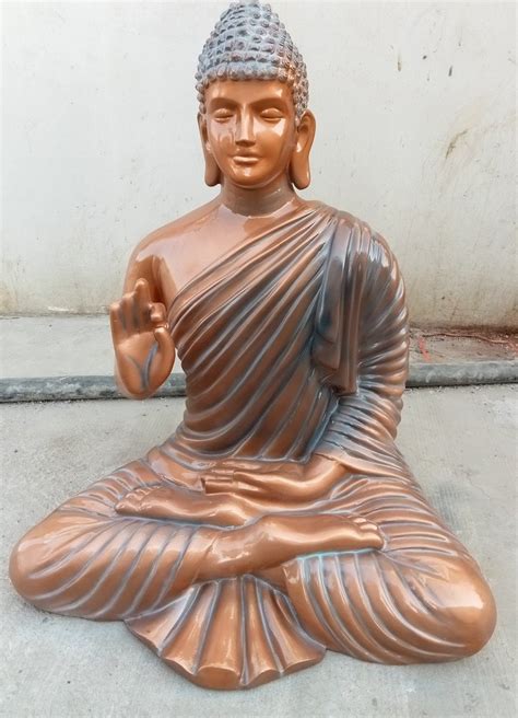 Handmade Frp Buddha Statue For Interior Decor Size Dimension Feet